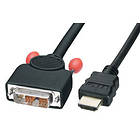 Lindy HDMI - DVI-D Single Link 2m