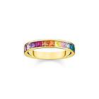 Thomas Sabo Ring Färgade Stenar Guld