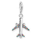Thomas Sabo Flygplan Färgade Stenar Berlock
