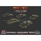 British Cromwell Armoured Troop (Plastic)