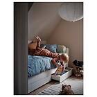 IKEA SLÄKT Sängram med undersäng och förvaring 90x200 cm