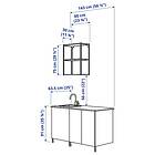 IKEA ENHET Kök 143x63.5x222 cm