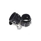 Luxury Fetish Black Wrist Cuffs