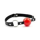 Fetish Addict Ball Gag Black & Red