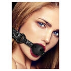 Breathable Luxury Ball Gag Black