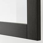 IKEA BESTÅ Hylla med glasdörr 60x22x64 cm