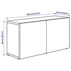 IKEA BESTÅ Väggmonterad skåpkombination 120x42x64 cm