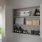 IKEA ENHET Väggskåp m 2 hyllplan/dörrar 80x17x75 cm