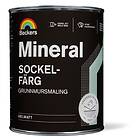 Beckers Mineral Sockelfärg, 10 Svart, 1l