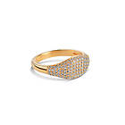 Enamel Copenhagen Sparkling Mary Ring - Clear 54 Eurosize