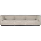 Fogia Retreat Soffa Grace Beige / Ben Ek, 268 cm Mullvad