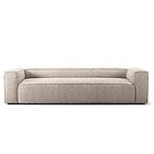 Decotique Grand 3-seatersoffa, Champagne Beige Akryl
