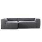 Decotique Grand Sjeselong Venstre Brown Polyestersammet 3-sits