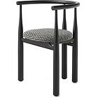 New Works Bukowski Chair, Svart / Pur lin LI 419 80 Bok