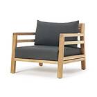 Ethimo Costes Dyna Till Loungestol, Black Stone Svart Kallskum