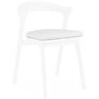 Ethnicraft Bok Sittdyna Till Matstol, Off-white Off-White Polypropylen