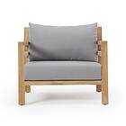 Ethimo Costes Dyna Till Loungestol, Nature Grey Kallskum