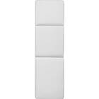 DIYTI Narrow Stripe Solsängsdyna 50x186 cm, Vit Polyester