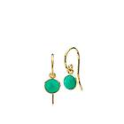 Izabel Camille Prima Donna earrings Green onyx Onesize