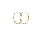 Pernille Corydon Plain Hoop earrings Onesize