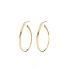 Pernille Corydon Oval Creol earrings Onesize