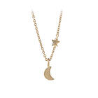 Pernille Corydon Luna Star necklace 40-48 cm