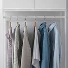 IKEA PLATSA Garderob med 2 dörrar+3 lådor 80x42x221 cm