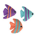 TIAKI Tropical Fish 3-pack med kattmynta 3-pack