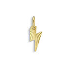 Jane Kønig Reflection Lightning Bolt Pendant Onesize