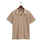 Gant Linen Solid SS Polo (Herre)