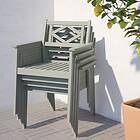 IKEA BONDHOLMEN Bord+4 karmstolar utomhus