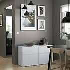 IKEA BESTÅ Förvaringskombination+dörrar/lådor 120x42x65 cm