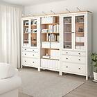 IKEA HEMNES Förvaringskombination+dörrar/lådor 270x197 cm