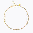 Caroline Svedbom Antonia Halsband/ Crystal (Guld)