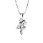 Caroline Svedbom Adele Necklace / Crystal (Silver)