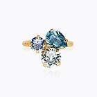 Caroline Svedbom Colette Ring / Sea Breeze Combo (Guld)