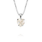 Caroline Svedbom Halsband Heart Crystal (Silver)