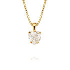 Caroline Svedbom Halsband Heart Crystal (Guld)