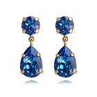 Caroline Svedbom Mini Drop Örhängen/ Royal Blue Delite (Guld)