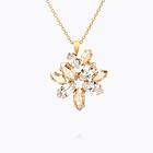 Caroline Svedbom Melia Halsband/ Crystal / Golden Shadow (Guld)