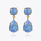 Caroline Svedbom Mini Drop Örhängen/ Ocean Blue Delite (Guld)