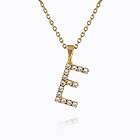 Caroline Svedbom Mini Letter E Halsband (Guld)