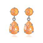 Caroline Svedbom Mini Drop Örhängen / Peach Delite Rhodium