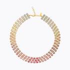 Caroline Svedbom Rosanna Halsband/ Pastel Rainbow Combo (Guld)