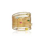 Caroline Svedbom Rainbow Ring / Gold Small (54)