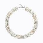 Caroline Svedbom Rosanna Halsband/ White Combo (Rhodium)