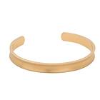 by BILLGREN Armband, konkav cuff, guld 8163