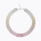 Caroline Svedbom Rosanna Halsband/ Pastel Rainbow Combo (Rhodium)