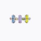 Caroline Svedbom Nina Ring / Pastel Combo (Rhodium)