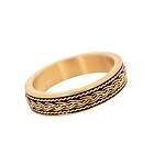 by BILLGREN Ring, braid, guld 5628 18 mm